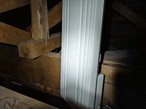 糸島市の富士見が丘でアンテナ工事