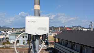 糸島市の浦志でブースター交換